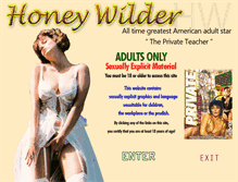 Tablet Screenshot of honeywilderonline.com
